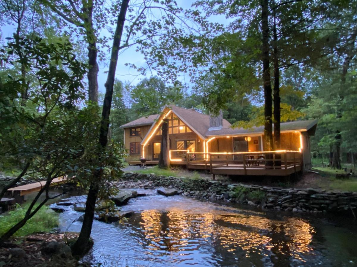 טנרסוויל Secluded Chalet On Stream-Mins To Camelback מראה חיצוני תמונה